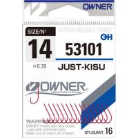Крючок OWNER Just Kisu red №12 15шт