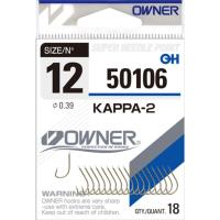 Крючок OWNER Kappa-2 brown №10 17шт