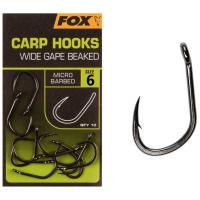 Карповый крючок Fox Carp Hooks Wide Gape Beaked # 6