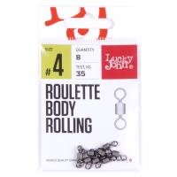 Вертлюги LJ Pro Series ROULETTE BODY ROLLING 004 8шт.