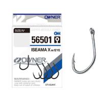 Крючок OWNER Iseama X w/eye BC №8 7шт