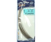 Поводок Life Orange Spinning мал. скрутка запаяна струна №1 12см, 10кг, 1шт