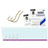 Крючок OWNER Kawamushi brown №11 15шт