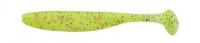 Силикон Keitech Easy Shiner 4.0" #PAL01S Chartreuse Red Flake