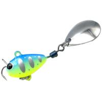 Тейл-спиннер UF Studio HURRICANE 10g Blue Chart