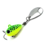 Тейл-спиннер UF Studio HURRICANE 10g GRIA Lime