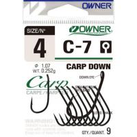 Крючок OWNER Carp Down BC №1 8шт
