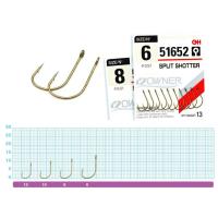 Одинарный крючок OWNER SPLIT SHOTTER №12 (14шт)