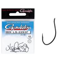 Крючки рыболовные Gamakatsu LS-2293F NEW LABEL EYED HOOKS BLACK #10 (11 шт)