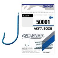 Крючок OWNER Akita Sode blue №9 17шт