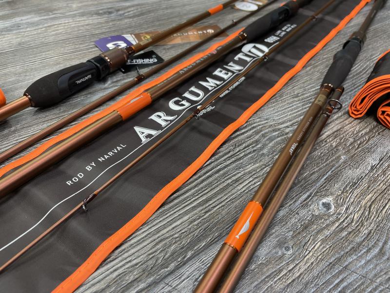Обзор спиннингов Narval Argument II: эволюция карбона TORAY и технология HRC.