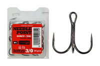 Крючки Saikyo тройн.7001BN №3/0 (3шт)