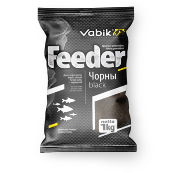Прикормка Vabik FEEDER Черный 1кг