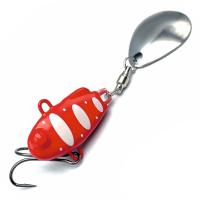 Тейл-спиннер UF Studio ТС-1 10г. #02 Красный-Белый