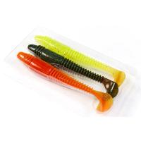 Виброхвосты съедоб. искусст. LJ Pro Series TIOGA FAT 5.8in(14.70)/MIX1 3шт.