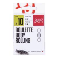 Вертлюги LJ Pro Series ROULETTE BODY ROLLING 010 10шт.
