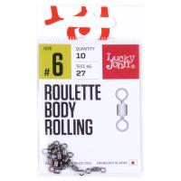 Вертлюги LJ Pro Series ROULETTE BODY ROLLING 006 10шт.