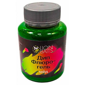 Дип Флюро-гель LION BAITS мед 130мл