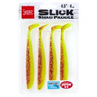 Виброхвосты съедобные Lucky John Series SLICK SHAD PADDLE 4.5in 016