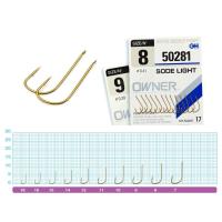 Крючок OWNER Sode Light brown №16 14шт