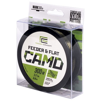 Леска моно. Feeder Concept FEEDER & FLAT Camo 300/027