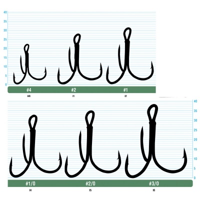 Крючок OWNER тройной ST-36BC №10 1шт