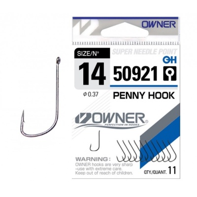 Крючок OWNER Penny Hook BC №16 11шт