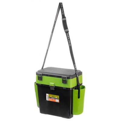 Ящик рыболовный зимний Helios FISH BOX 19л двухсекционный 39.5x25.5x38см