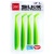 Виброхвосты съедобные Lucky John Series SLICK SHAD PADDLE 4.5in 016