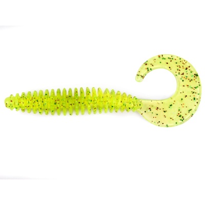 Слаги съедобные искусственные LJ Pro Series ULTRAWORM CURLY 2,0in (05.00)/PA03 9шт.