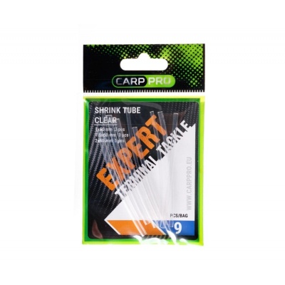 Термоусадочная трубочка CARP PRO набор прозрачная (9 шт), шт
