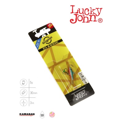 Балансир Lucky John CLASSIC 3 + тр. 30мм/54