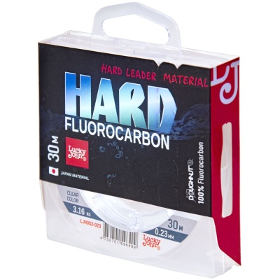 Леска моно. Lucky John FLUOROCARBON Hard 030/023