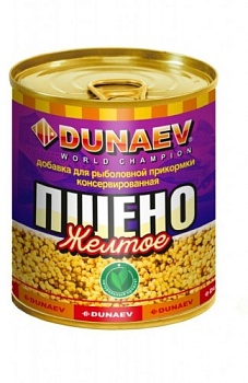 Добавка для прикормки металлобанка 320мл "Дунаев Пшено Желтое"