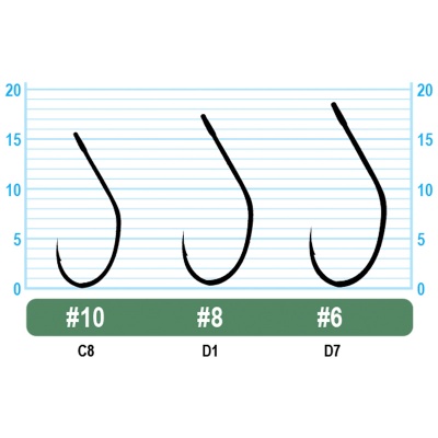 Крючок OWNER S-21 BC №10 11шт