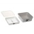 Коробка для наживки+сито+кришка (135x135x55 мм) GREY BOX+COVER+RIDDLE