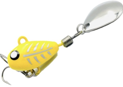 Тейл-спиннер UF Studio HURRICANE 7.5g Yellow Ghost