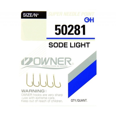 Крючок OWNER Sode Light brown №16 14шт