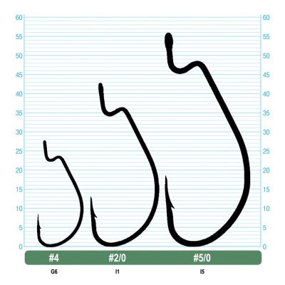 Крючок OWNER J-Hook BC №1/0 6шт