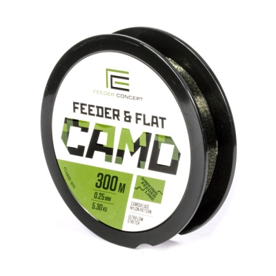 Леска моно. Feeder Concept FEEDER & FLAT Camo 300/022