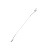 Поводок FLAGMAN Titanium Wire 2,4кг 7см 0,15мм 2шт