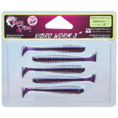 Vibro worm 3" 11-75-1-6