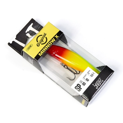 Воблер Lucky John Original MINNOW X 80SP 10гр, 0-1м, A03