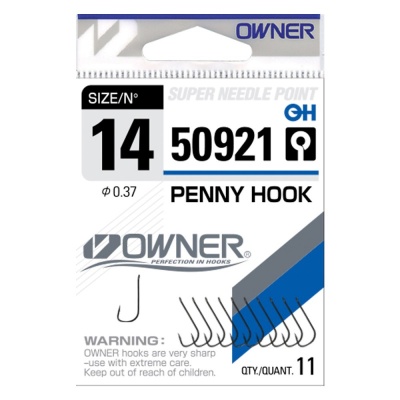 Крючок OWNER Penny Hook BC №8 10шт