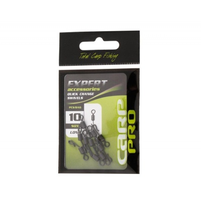 Быстросъемный удлиненный вертлюжок CARP PRO Long№4 (10 шт)