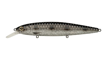Воблер Strike Pro Bold 110SP, 15,4 гр, 0,8-1,5м, A249F-3D Silver Spotted Bullhead