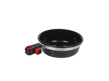 Таз для прикормки (рукомойник) DECKER-Fish Roning Bowl-S, 3л., D36/30/25 мм., черный. D-240 мм.