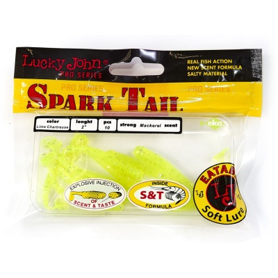 Виброхвосты съедоб. искусст. LJ Pro Series Spark Tail 2,0in(05,00)/033 10шт.