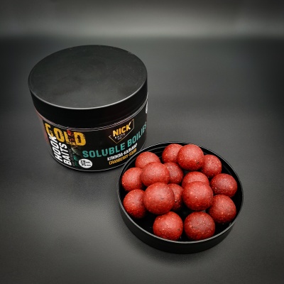Насадка рыболовная NICK BAITS GOLD "SOLUBLE 20 мм" Криль; банка 35 шт,