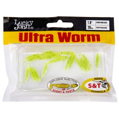 Слаги съедобные искусственные LJ Pro Series ULTRAWORM 1,0in (02.54)/S15 20шт.